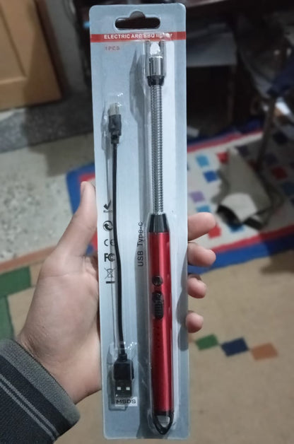 Arc Lighter With Usb Charging | Flameless Windproof | LED Battery Display
