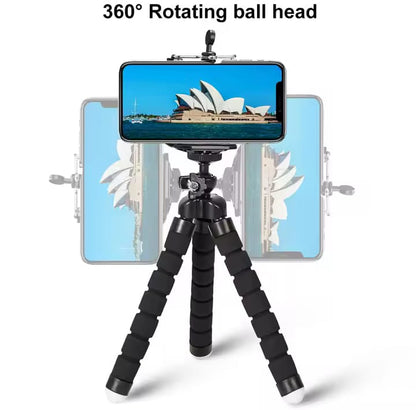 Adjustable Octopus mobile tripod plus holder Mobile Tripod Stand Flexible Tripod Stand