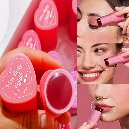 Pack of 3 Miss Betty Blush High Pigment Jelly Tint Blush Lip