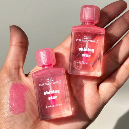 Crazy Girl - Bottle Shape Tinted Jelly Lip Oil | Moisturizing tinted