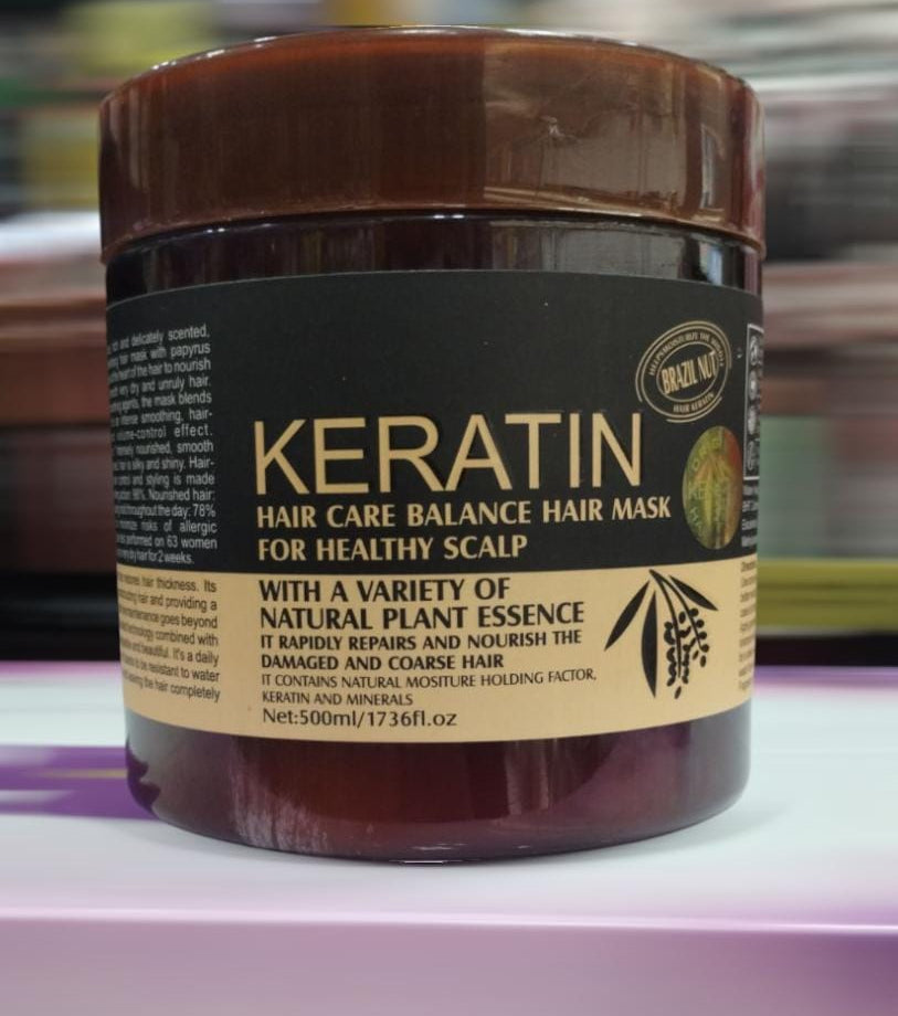Keratin Original Hair Care Balance Mask And Treatment for Healthy Scalp -