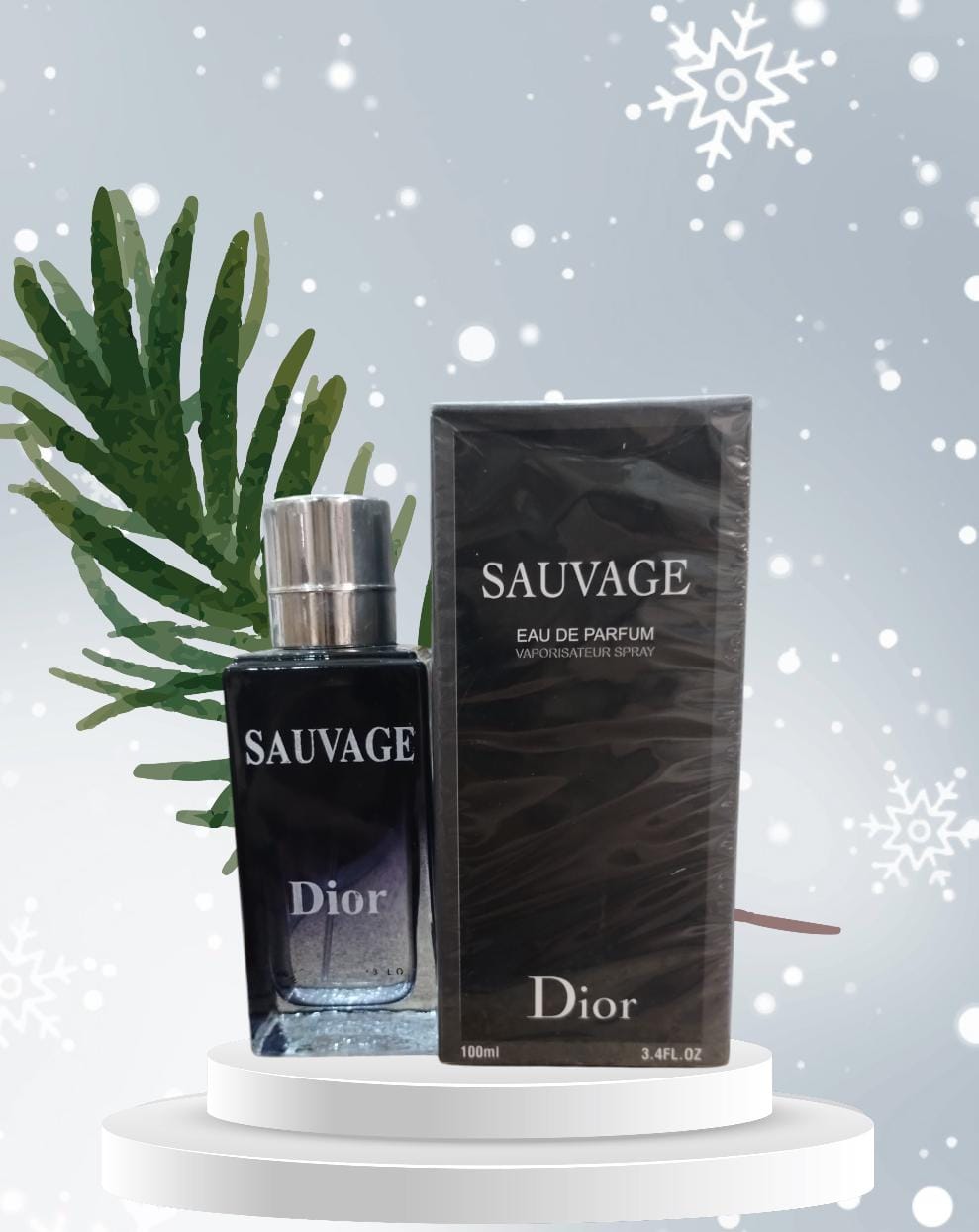 Sauvage Dior Perfume Eau de Toilette - Long Lasting Fragrance - 100ml