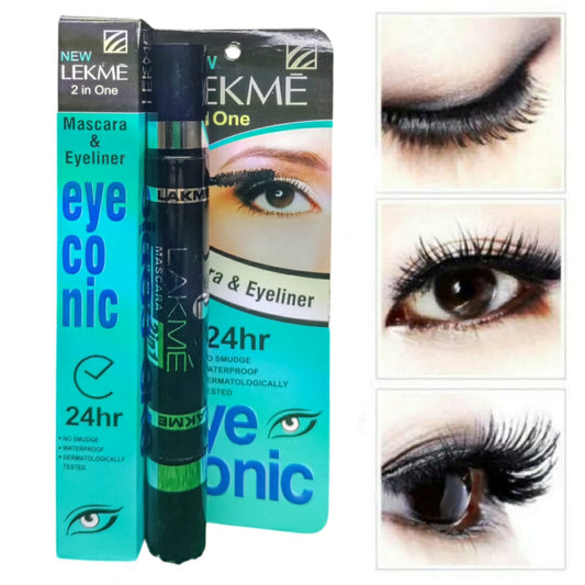 2 in 1 Waterproof Mascara + Liner - Long-Lasting &amp; Waterproof Mascara