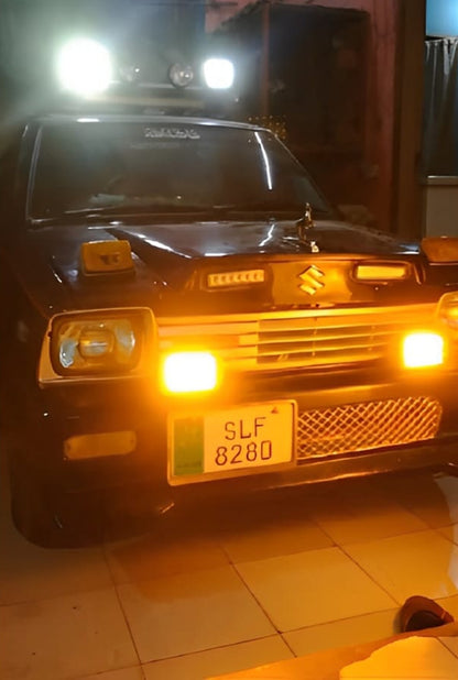 5 function Led head light | 15 led fog bike headlight beam