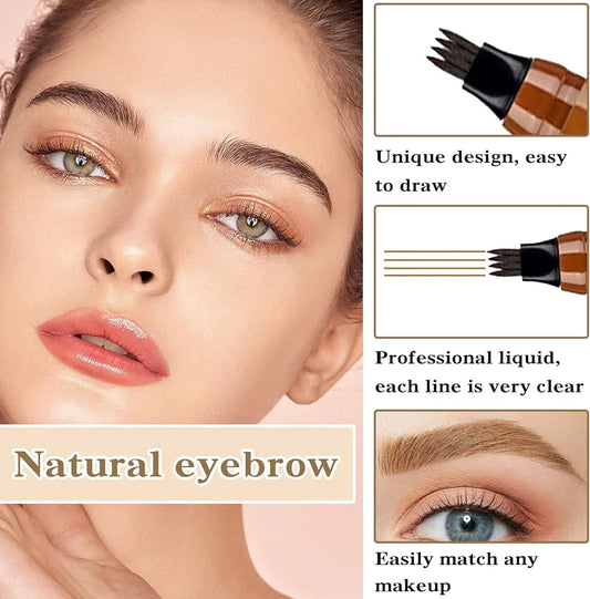 ( Tattoo brow) 4 Points Tip Tattoo Pen | 4 Tip Tattoo
