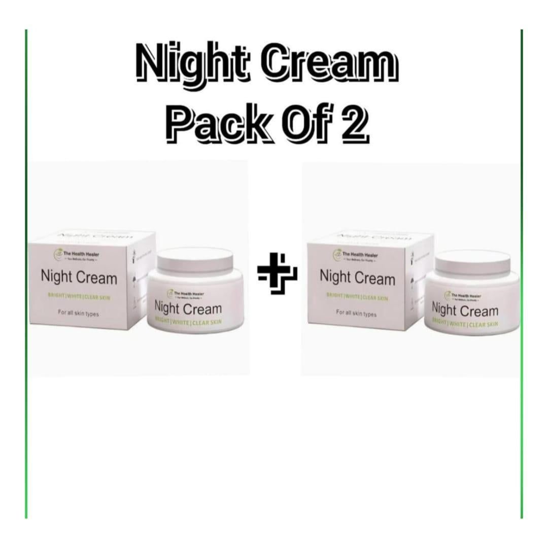Pack of 2 The Health Healer Night Cream 50 Gram | Best