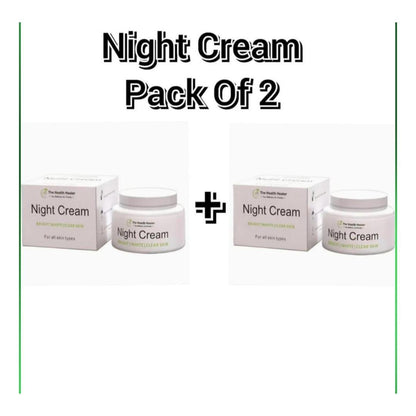 Pack of 2 The Health Healer Night Cream 50 Gram | Best