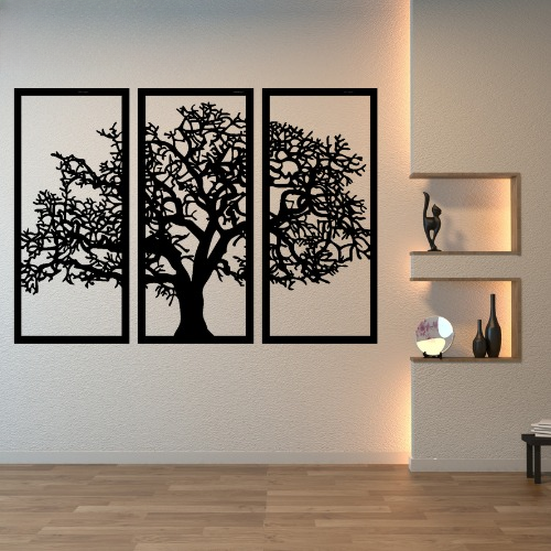 3d Tree wall Art | Wooden Tree wall Art | Wall