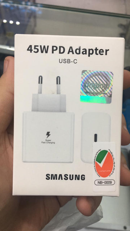 Original Samsung 45w Super Fast Charger With Type C | Best Quality