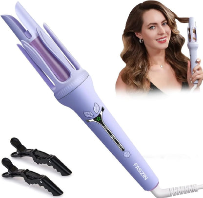 Hair Curler, 32mm Automatic Curling Iron, 3 Adjustable Temperatures And 2 Timer