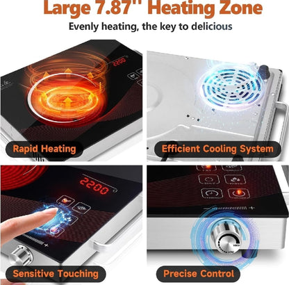 Ancher Plus SV-605 Infrared Cooker &amp; Hot Plate Multifunction &amp; Digital