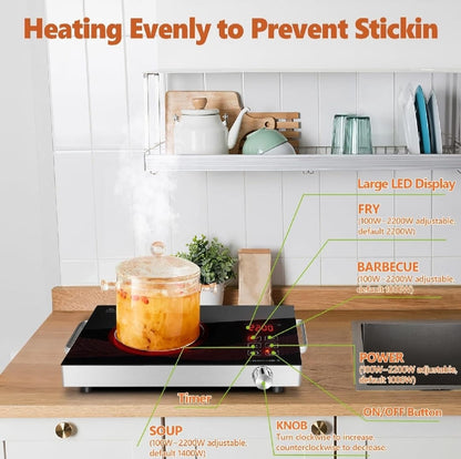 Ancher Plus SV-605 Infrared Cooker &amp; Hot Plate Multifunction &amp; Digital