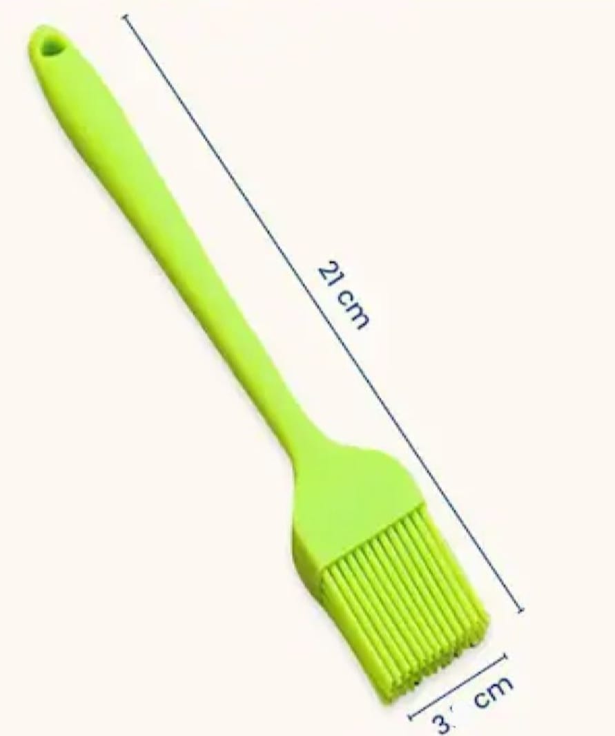 01 Piece Food Grade Kitchen Household Oil Heat Resistant Silicone Brush, Brush