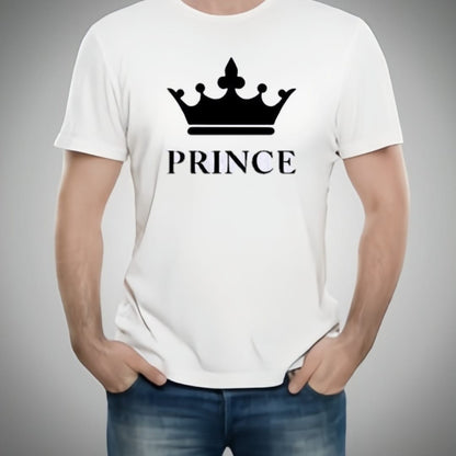 Stylish White T-Shirt with Cute Design Best Quality T-Shirts For Boys
