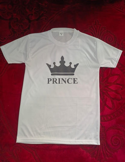 Stylish White T-Shirt with Cute Design Best Quality T-Shirts For Boys