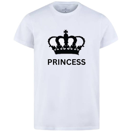Stylish White T-Shirt with Cute Design Best Quality T-Shirts For Girls