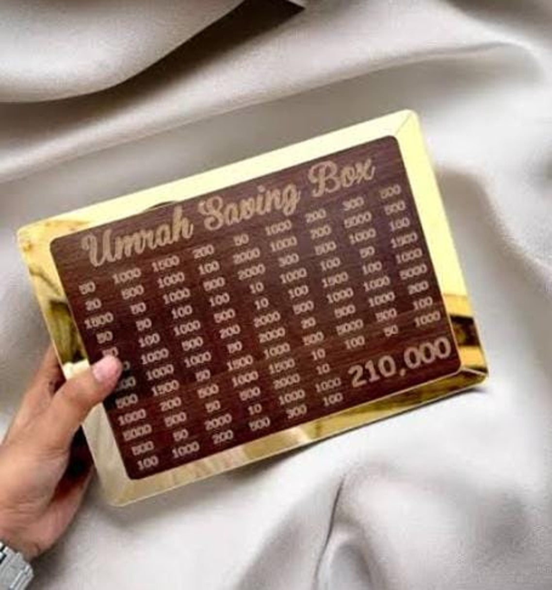 Umrah Saving Box - Box For Umrah Saving | Umrah Saving Box