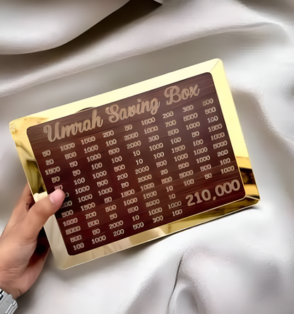 Umrah Saving Box - Saving Box - Box For Umrah Saving |