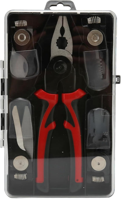 5 in 1 Portable Tool Steel Wire Cutters, 5 Replaceable Heads, Anti