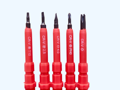 23 in 1 Insulated Screwdriver Set Slotted Screwdriver Bits Kit With Tester