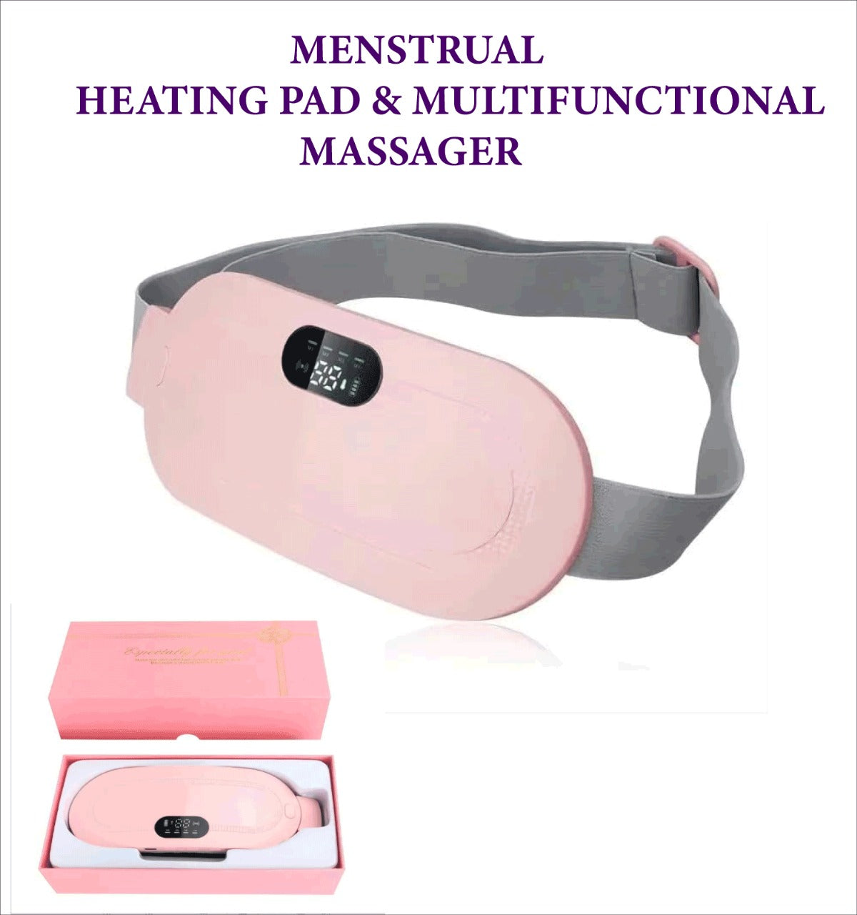 Digital Period Pad Heating And Vibrating For Healing Period Cramps Women’s