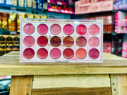 Moccallure Professional 18-Colors Lipstick Kit Long-Lasting, Hydrating &amp; Compact | Unisex