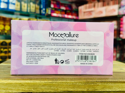 Moccallure Professional 18-Colors Lipstick Kit Long-Lasting, Hydrating &amp; Compact | Unisex