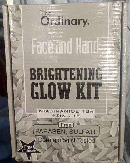 The Ordinary Face &amp; Hand Brightening Glow Kit