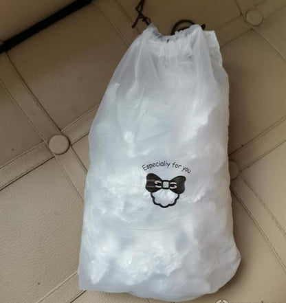 100pcs Disposable Flexible Transparent Plastic Food Storage Bags Resealable &amp; Multi-Purpose