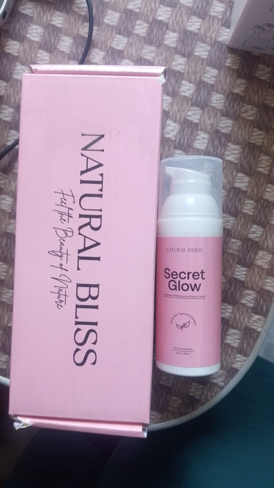 Secret Glow Original Underarm Brightening &amp; Odor Control Cream | Long-Lasting Odor