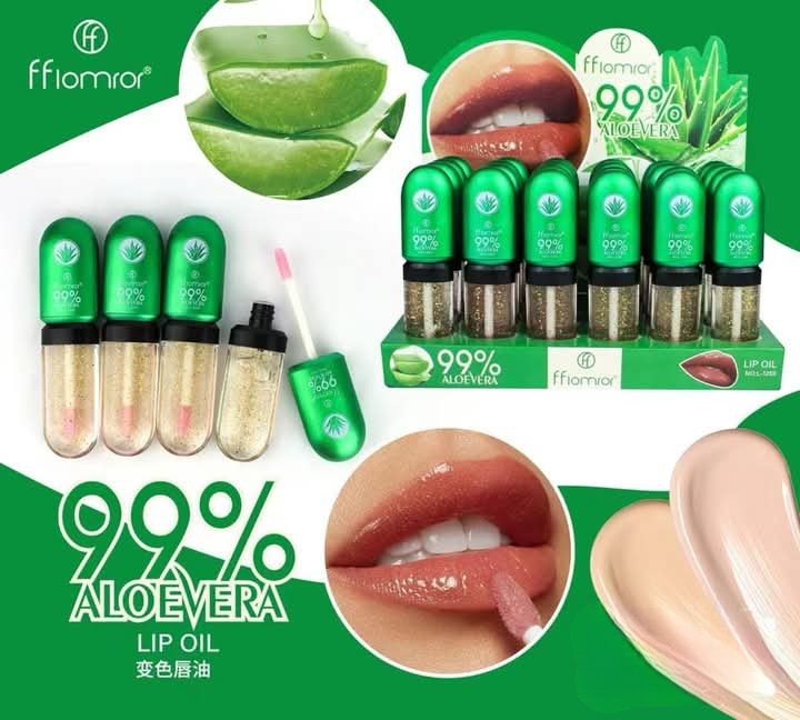 Flormar Aloe Vera Shiny Color Changing Lip Oil Your Glow, Your