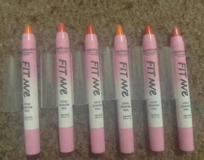 1 Pc Fit Me Lipstick Crayon Glide, Color, Slay! | Multifunctional