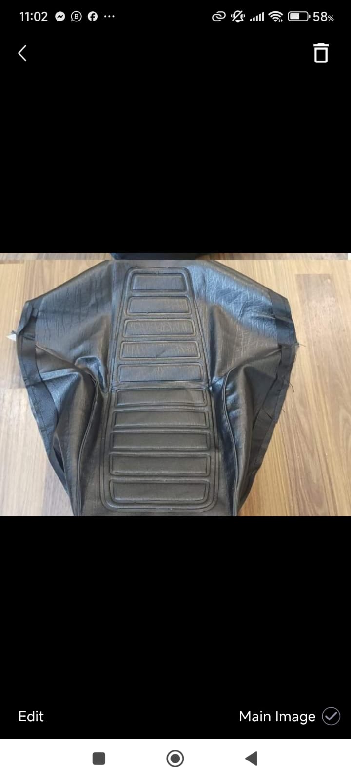 Motor Bike Comfortable Seat Cover Black For CG 125 Bike | Best