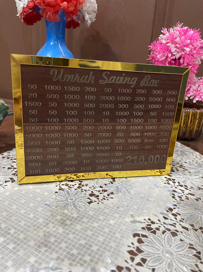 Umrah Saving Box - Box For Umrah Saving | Umrah Saving Box