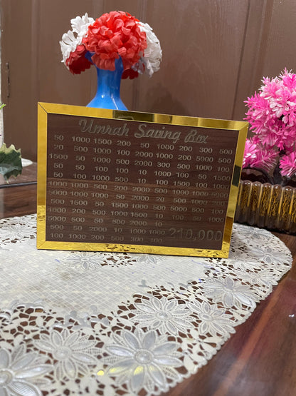 Umrah Saving Box - Box For Umrah Saving | Umrah Saving Box
