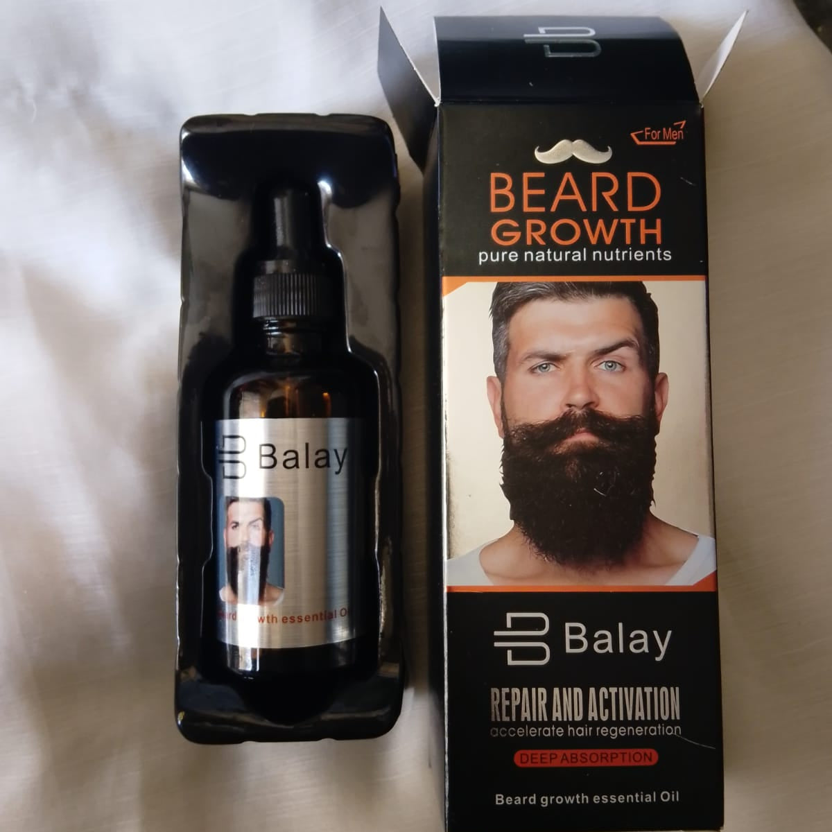 Get Balay Original Beard Growth Essential Oil for Men Pure Natural