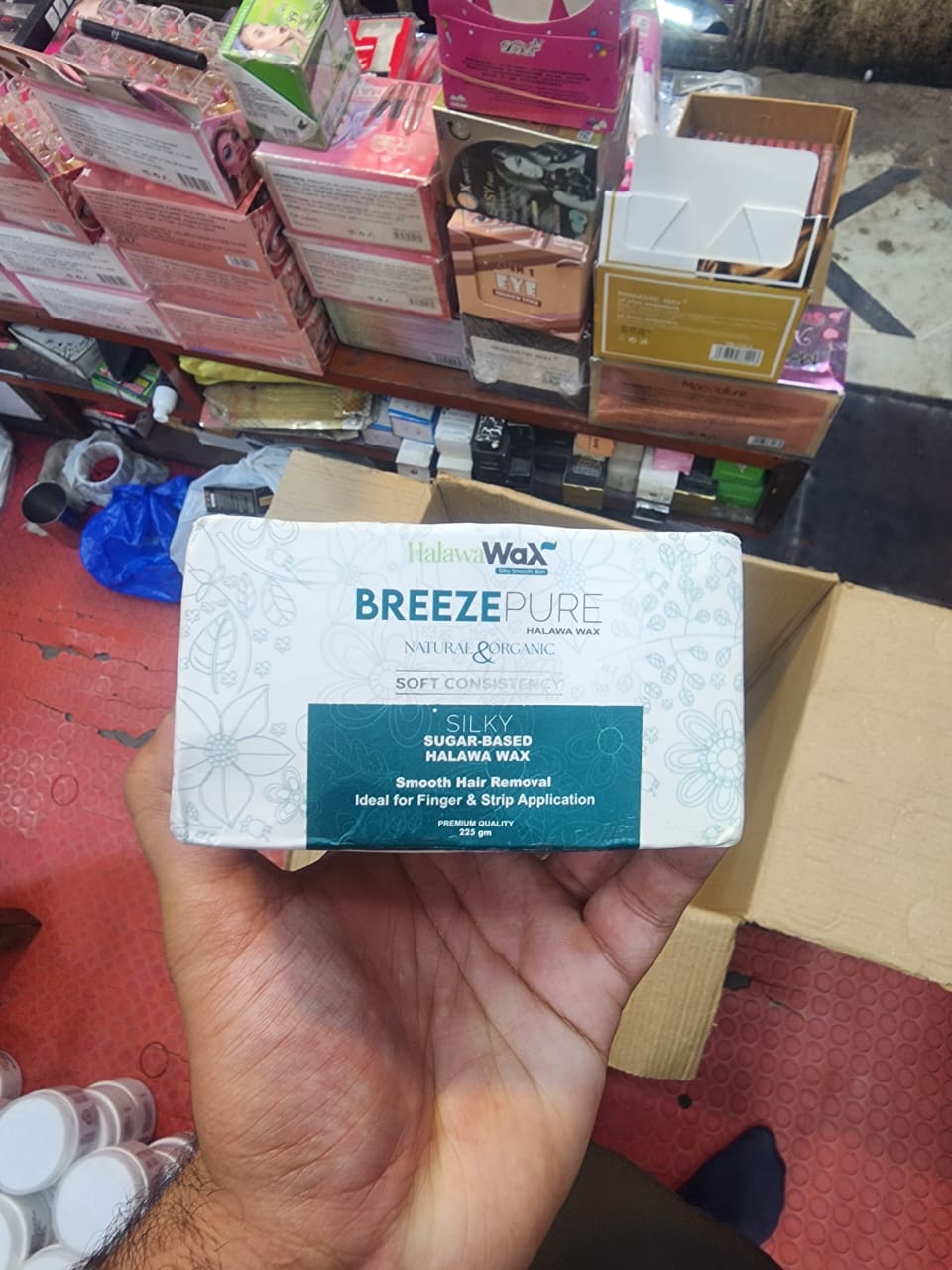 Breeze Pure Organic Halawa Finger Wax | Hair Removal Wax | Best