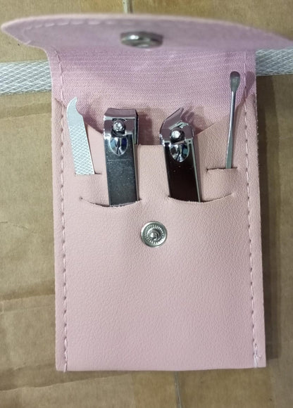 4 in 1 Professional Manicure Set 4-Piece Stainless Steel Nail Care Kit