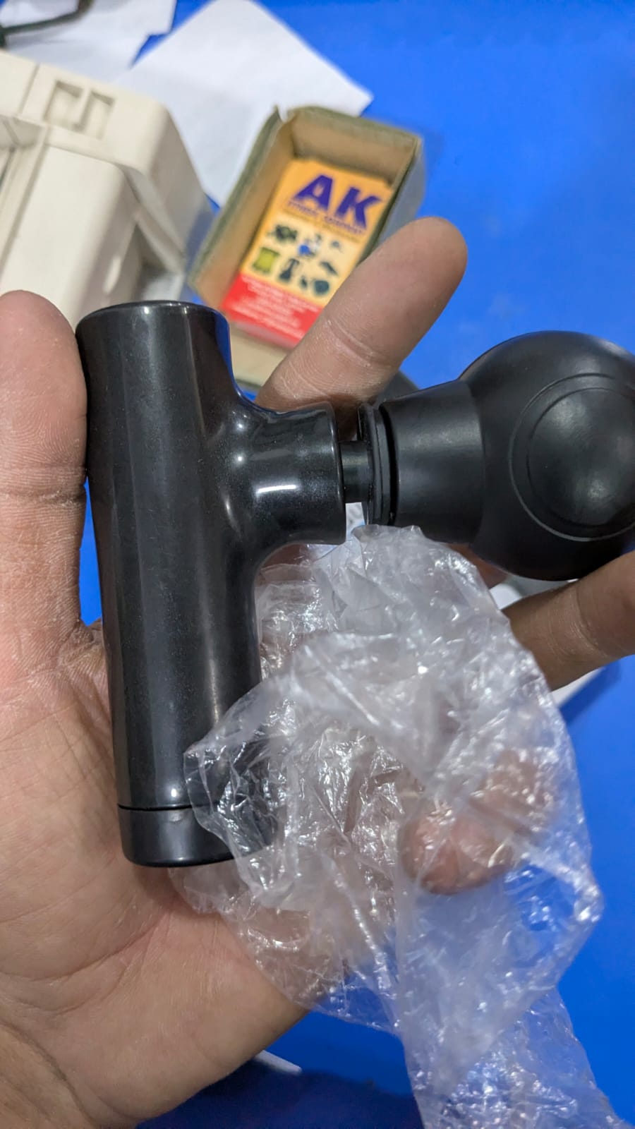 Mini Rechargeable Fascial Gun Portable Deep Muscle Massager for Pain Relief