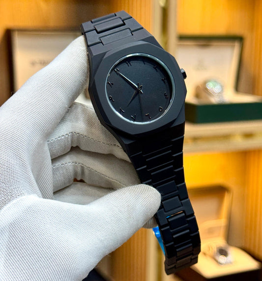 Full BLACK AURA Quartz Watch Lightweight Design, , Premium Quality &amp;