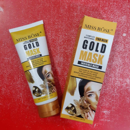 Miss Rose Original Gold Mask | Invisible Mask Collagen &amp; 24k gold