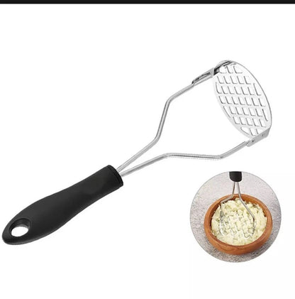Potato Masher Stainless Steel Manual Kitchen Vegetable Ricer Fruit Banana Egg Crusher