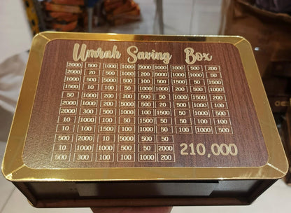 Umrah Saving Box - Box For Umrah Saving | Umrah Saving Box