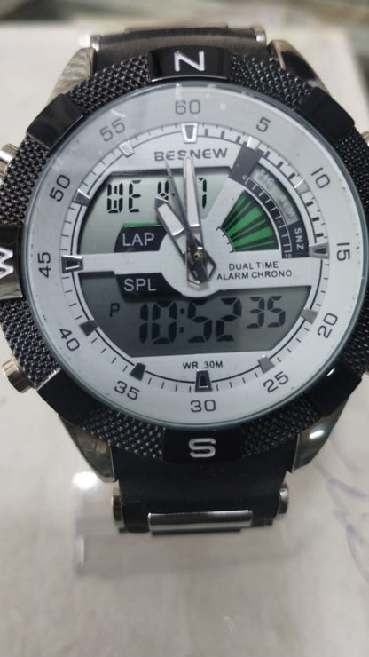 Besnew Original Digital Quartz Watch Men Luxury Top Brand Men's Watches Fashion