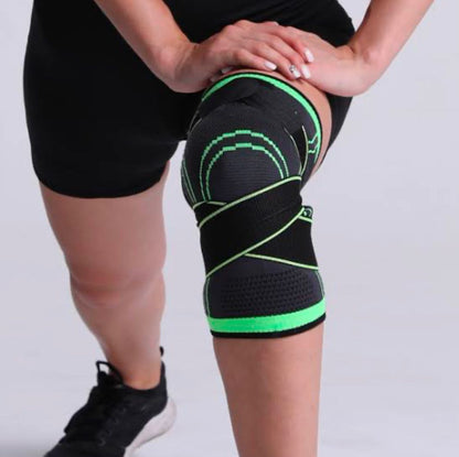 Knee Support Band for Pressure Weaving with 3D Weave Protection Against Injury
