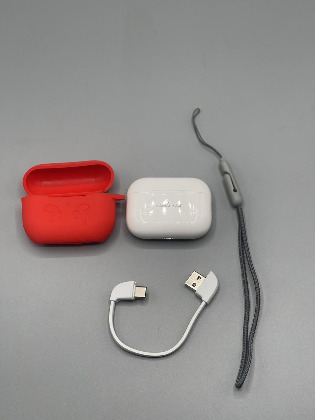 Kamal Airpods Pro 2 With ANC and Free Lanyard And Free Silicone