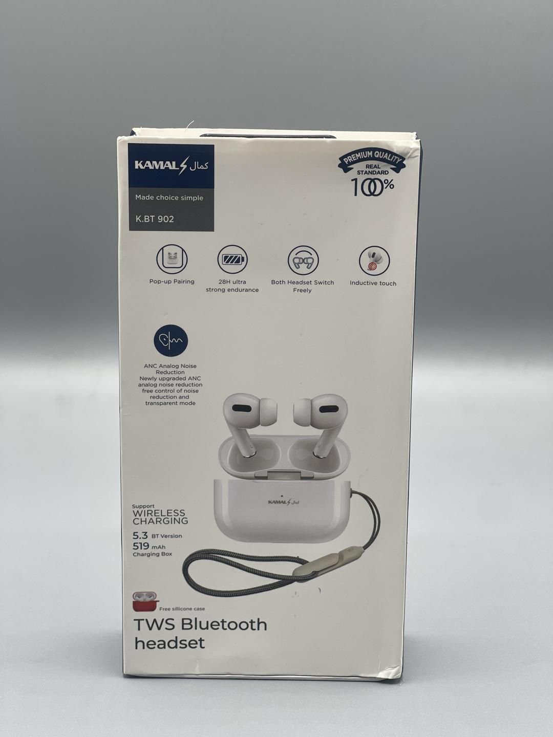 Kamal Airpods Pro 2 With ANC and Free Lanyard And Free Silicone