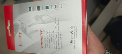 Jmary TikTok Type-c Lavalier Microphone with Clip Compatible Mobile, Laptop Tab