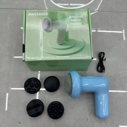 YX-740 Percussion Massager for Body, Neck and Shoulders, Back 5 Nozzles
