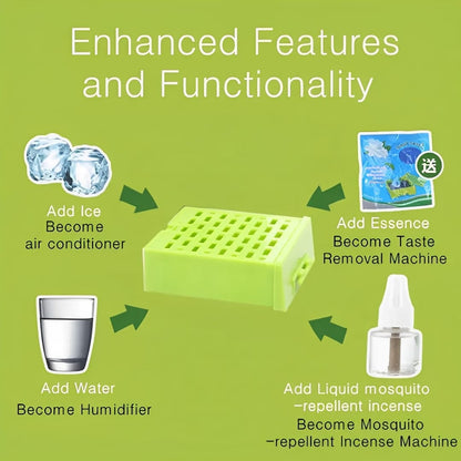 Portable Mini AC Air Cooler USB &amp; Battery Operated | Dual